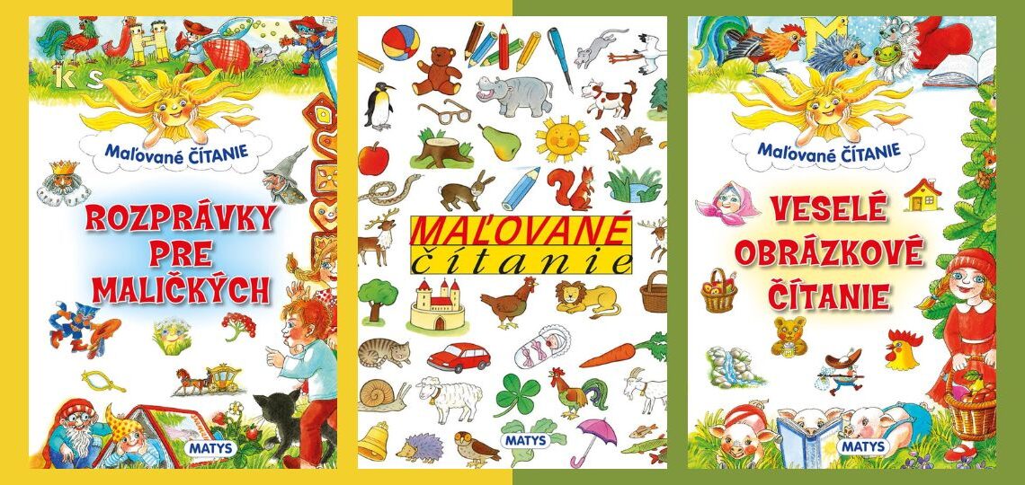 Maľované čítanie – písmenková a obrázková zábava pre deti